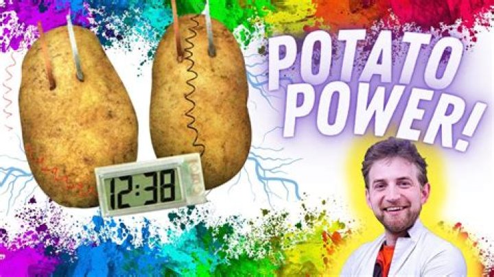 Can a potato charge a clock?