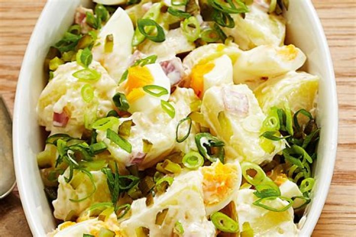 How do you doctor up potato salad?
