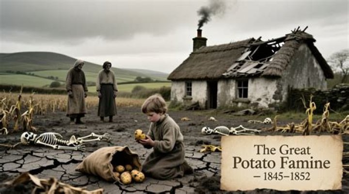What happened in 1846 in the famine?